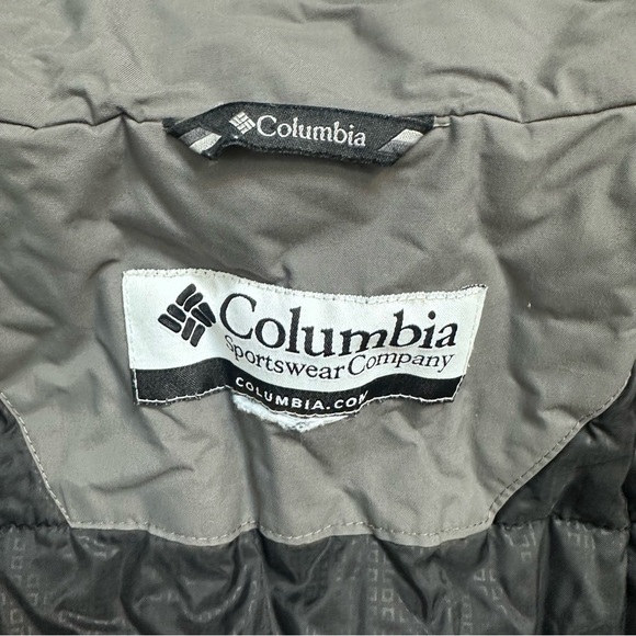 Columbia Omni-Shield Insulated Waterproof Coat in Navy/Black/Gray Men’s XL - Picture 6 of 12